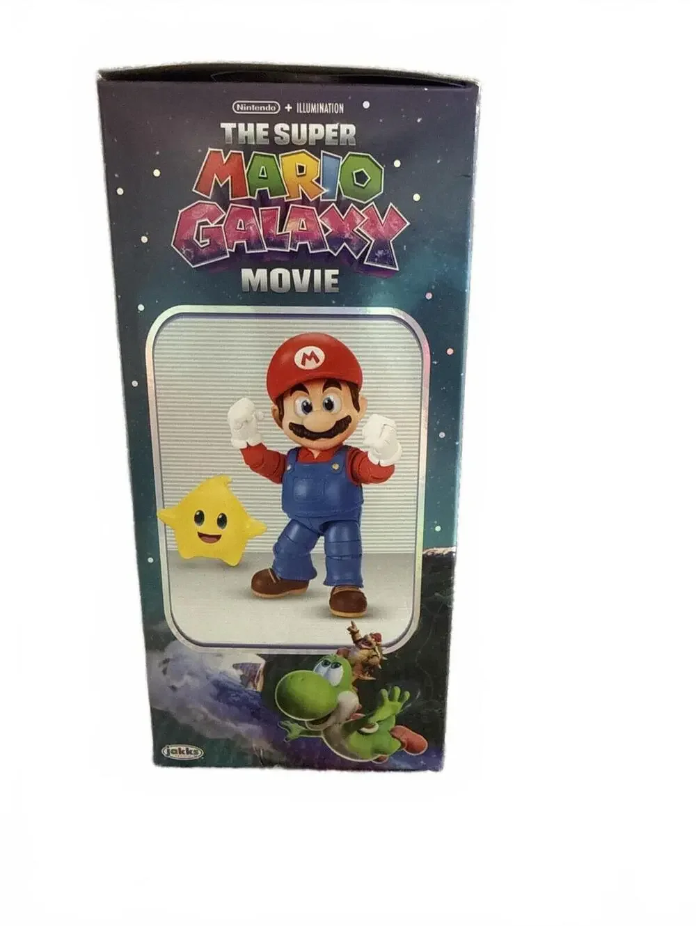 NIB Jakks Super Mario Galaxy 5 Inch Mario Action Figure with Luma Star